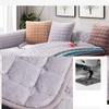 DIVONU Flannel Sofa Covers, Non-Slip Quilted Couch Protector view 3