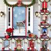 Christmas Santa Door Cover, 93 x 201 cm, Hanging Banner, Variant C, One Size view 2