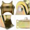 8-Pack V-Groove Rope Pulleys with Ball Bearings, 210 kg Capacity view 3