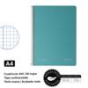 Navigator | A4 Hardcover Notebook | Green | 4 x 4 mm Grid | Soft Cardboard Cover | 80 Sheets, 80 gsm | Coil-Lock Spiral Binding | Premium Writing Paper view 2