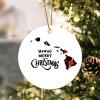 Evans1nism Hawaii State Vacation Souvenir Christmas Porcelain Ornament, Double-Sided, 8.1 cm view 4