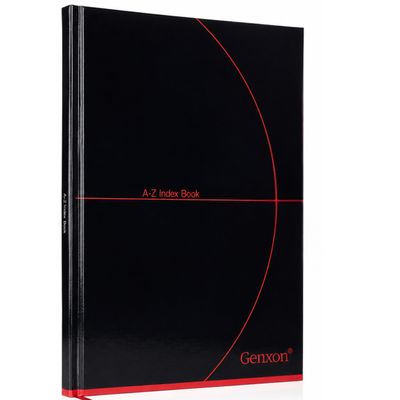 genXon A4 A–Z Address Book, 192 Pages