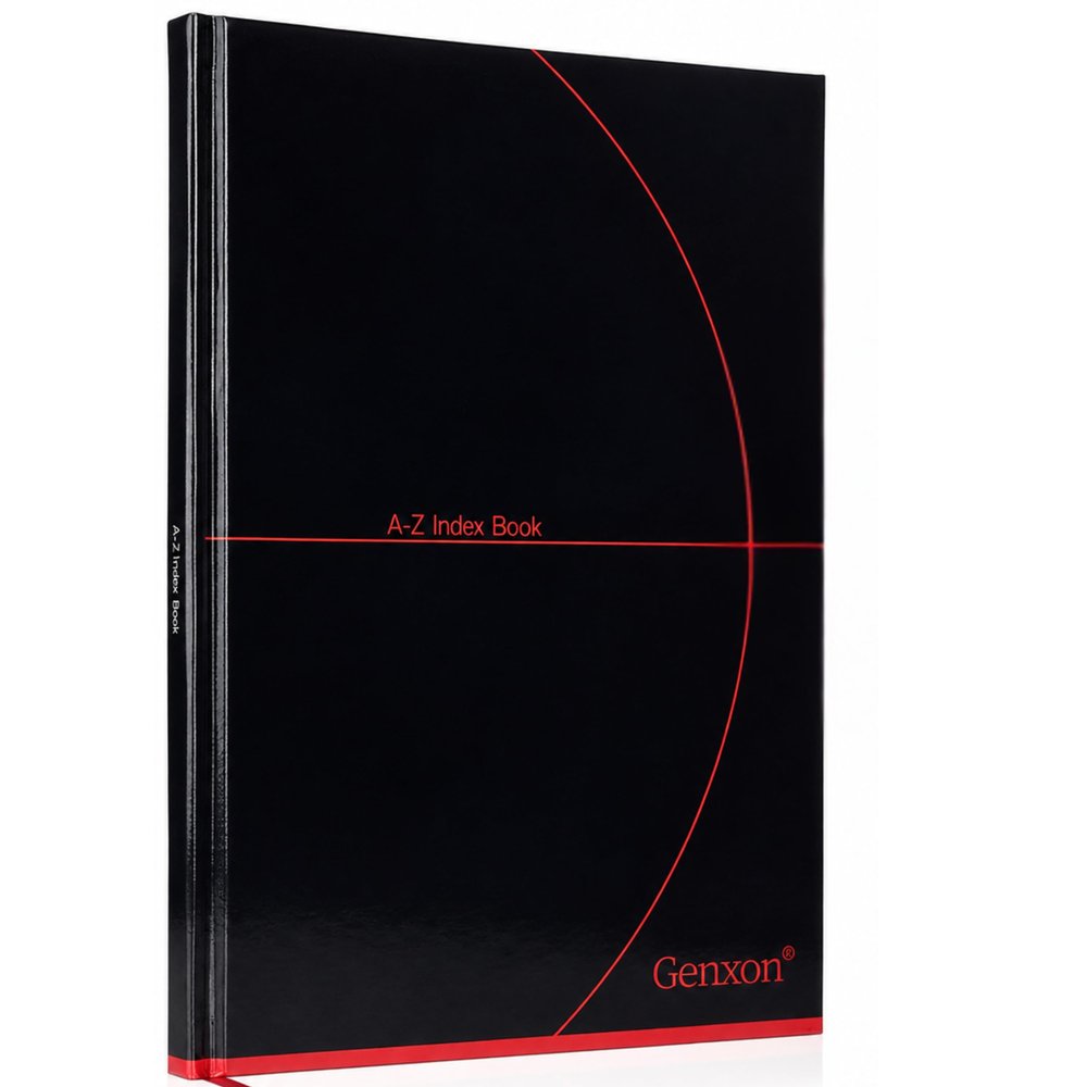 genXon A4 A–Z Address Book, 192 Pages