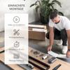 Ergolutions Primus Desk, White Frame, 1600 x 800 x 25 mm Oak Top, Electric Height-Adjustable Standing Desk, 125 kg Capacity view 4