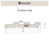 Desiwa Wall & Ceiling Panels, 9-Piece Set, Sand Beige, 10.7 x 252 cm view 4