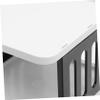 Cabilock Plastic 4-Tier Shoe Rack, Space-Saving Multifunctional Organizer for Hallways and Narrow Entryways view 4