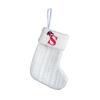 Fillable Santa Stocking with 26 Letters, Christmas Fireplace Stocking, Personalized Hanging Christmas Stocking (S, One Size) view 1