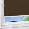 No-Drill Pleated Blind 80 x 110 cm, Adjustable, Brown view 2