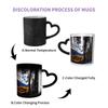 Rocky Mountain Range Birthday Gift for Men, Husbands & Grandpas, Ceramic Heat-Sensitive Coffee Mug view 3