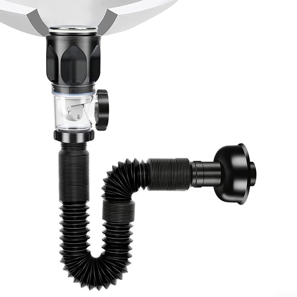 Flexible Sink Drain Pipe Set