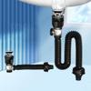 Flexible Sink Drain Pipe Set view 2