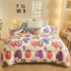 HonunG Winter Quilted Blanket, Fluffy Cashmere Blanket, Thickened Lamb Cashmere Comforter, Soft Warm Bedding (G, 150 × 200 cm, 2.5 kg) view 2