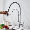 Chrome Pull-Out Kitchen Sink Faucet view 4
