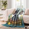 Cute Elephant Fleece Throw Blanket, Super Soft, 50 x 60 in (127 x 152 cm) view 3