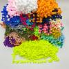 SYSUII 20-Yard Pom-Pom Trim with Tassels, Green #2 view 2