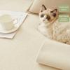 Waterproof L-Shaped Sectional Sofa Cover, Beige, 90 x 210 cm view 3