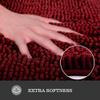Yeaban Small Bathroom Rugs 30.5 x 45.7 cm, Chenille Bath Mats, Absorbent, Washable, Non-Slip, Plush and Soft view 3