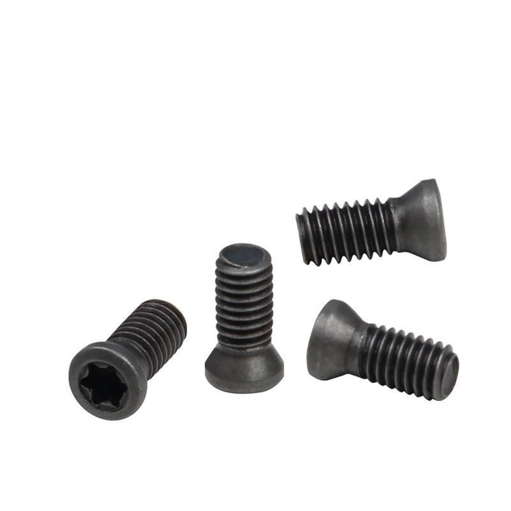 M1.8x4 CNC Insert Torx Screws for CNC Turning Tool Holders, 10-Piece