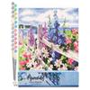 Figured'Art Paint by Numbers for Adults, Garden Fence and Flowers, DIY Kit, 40 x 50 cm, Unframed view 1