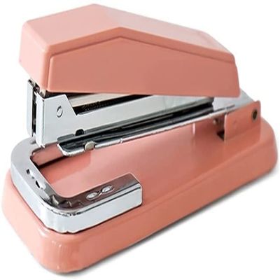 180° Rotatable Desktop Stapler, Includes 1,000 Staples, 35-Sheet Capacity, for Students and Office Use (Color: A)