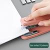 180° Rotatable Desktop Stapler, Includes 1,000 Staples, 35-Sheet Capacity, for Students and Office Use (Color: A) view 4