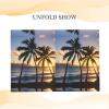 Hawaii Sunbeams Luxury Pearl Paper Christmas Greeting Cards view 4