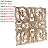 RAAMKA Wood Carved Ornaments for Furniture, 30 cm view 3