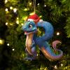 Christmas Dragon Ornaments view 2