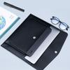 A4 Leather File Folder, Large-Capacity Waterproof Office Organizer view 3