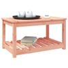 heybb Garden Table 82.5 x 50.5 x 45 cm, Outdoor Patio Table, Solid Douglas Fir Wood, 824139 view 3