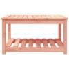heybb Garden Table 82.5 x 50.5 x 45 cm, Outdoor Patio Table, Solid Douglas Fir Wood, 824139 view 4