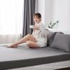 PAHION Fitted Sheet for Box Spring or Water Beds, Super-Soft Cotton, Fits Toppers up to 20 cm, Yellow A, 120 x 200 + 30 cm view 3