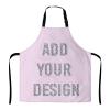 Miujonvy Restaurant Apron Your Image Here, Adjustable Cooking Apron for Kitchen, Garden and Salon, White, One Size view 1