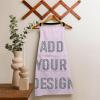 Miujonvy Restaurant Apron Your Image Here, Adjustable Cooking Apron for Kitchen, Garden and Salon, White, One Size view 2