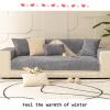 HLTQL L-Shaped Sofa Cover, Gray, 70 x 180 cm view 2