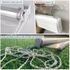 Clear Waterproof PVC Roller Blind, 80 × 180 cm view 3