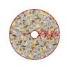 Treer Round Christmas Tree Skirt, 122 cm, Christmas Ornament Design B view 1