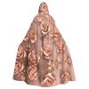 FRESQA Rose Gold Wallpaper Exquisite Adult Hooded Cape—Ultimate Roleplay Cloak, Perfect for a Vampire Look view 1