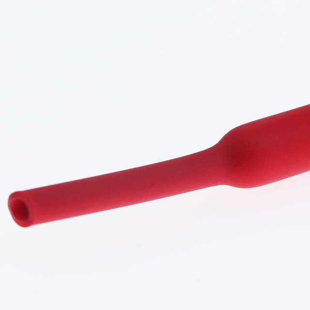 4:1 Adhesive-Lined Heat Shrink Tubing, Red, 6 mm, 5 m