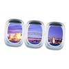 Hemobllo 2-Piece Window Wall Stickers, Self-Adhesive Wall Decor with Night View, Removable and Easy to Apply view 3