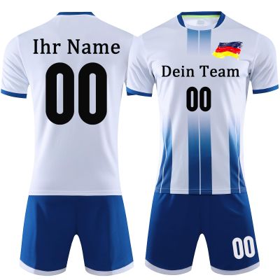 Personalized Soccer Jersey with Custom Name, Number and Team Logo