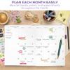 Clever Fox Teacher Planner, Undated School-Year Planner, A4, Purple view 4