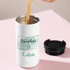 GRAZDesign Personalized Insulated Travel Mug for Educators, Stainless Steel, 400 ml view 2
