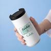 GRAZDesign Personalized Insulated Travel Mug for Educators, Stainless Steel, 400 ml view 3