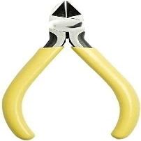 Precision Side Cutters, 125 mm, Yellow