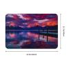 YoupO Indoor Doormat, National Park Lake Design, Non-Slip, Durable Welcome Mat for Front Door, 40.6 x 61 cm, Outdoor Rug, Entryway Mat view 2
