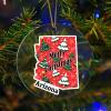 Arizona State Acrylic Christmas Ornament with Town Name view 3