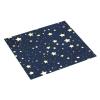 Dish-Drying Mat for Kitchen Counters, Dishwasher-Safe, 16 x 18 in, Navy Blue Sky and Star Print view 2