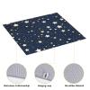 Dish-Drying Mat for Kitchen Counters, Dishwasher-Safe, 16 x 18 in, Navy Blue Sky and Star Print view 4