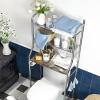 RCJCQSR Bathroom Space Saver, Over-the-Washing-Machine Shelf, Bathroom Storage Tower (Size A) view 3